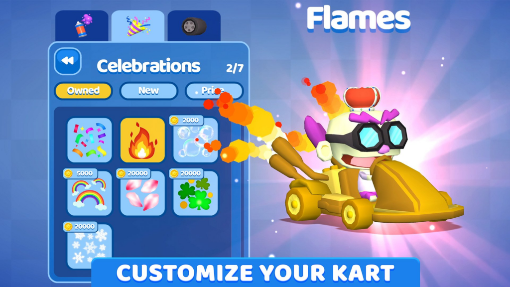 free smash karts account with 370k+ items