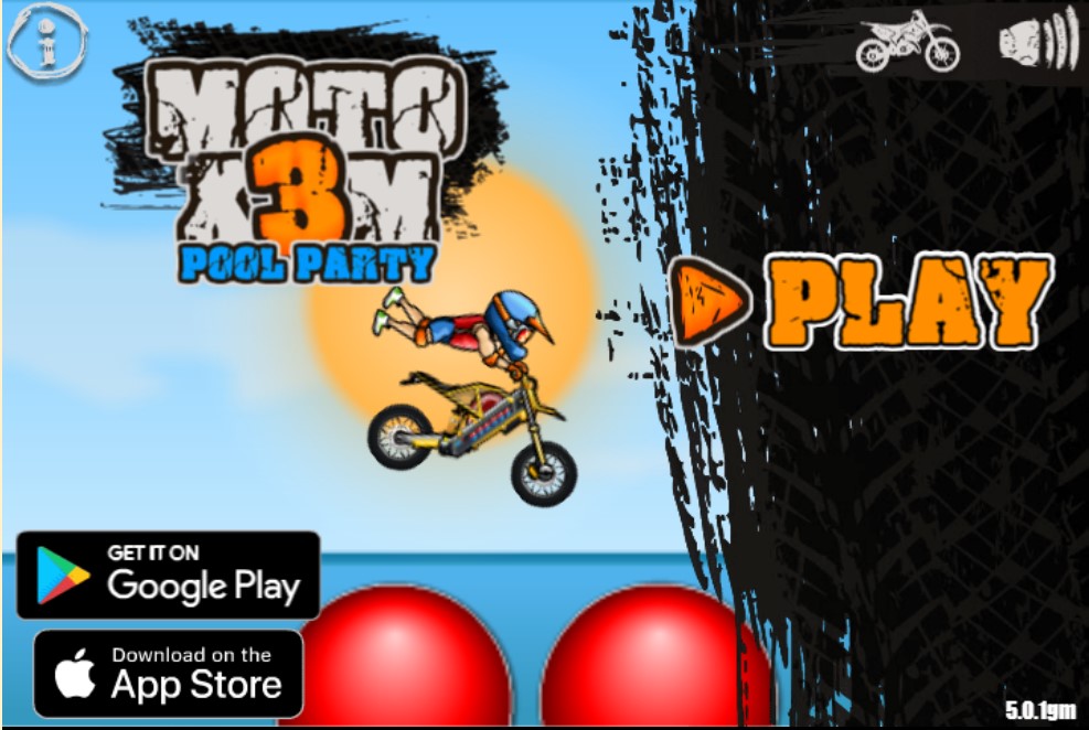 MOTO X3M: POOL PARTY jogo online gratuito em